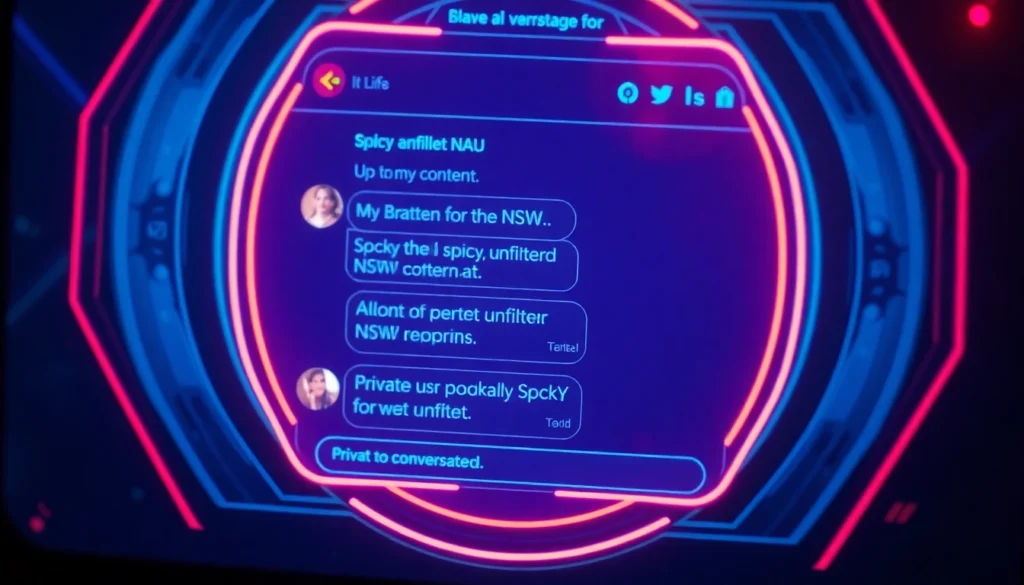Top 10 NSFW AI Chat Apps in 2025 for Unfiltered Digital Intimate Conversations